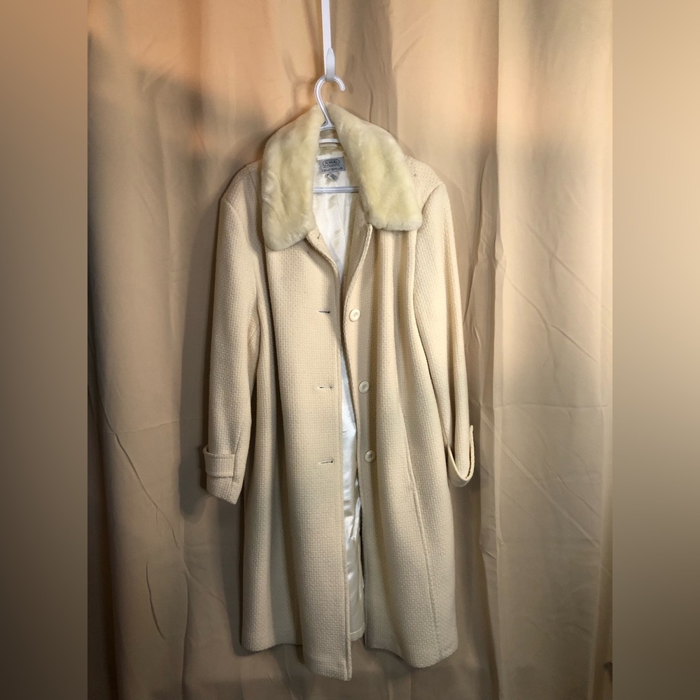 Vintage Laura plus-size Wool Coat